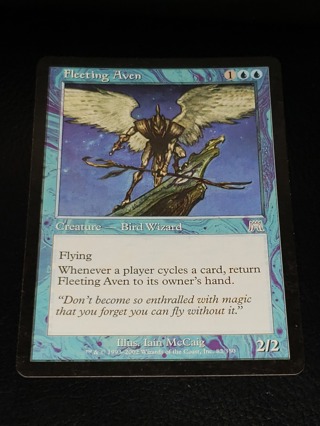 MTG ✨ Fleeting Aven - (U) 83/350 Onslaught (ONS) ✨ Magic the Gathering (2002)