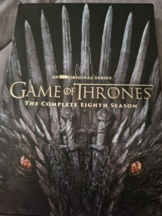 Game of thrones season 8 dvd set