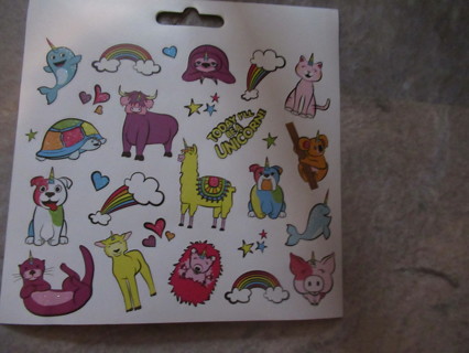 Beautiful & colorful SLOTHS & Creature sticker