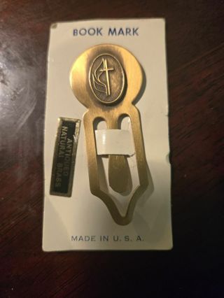 Brass book mark