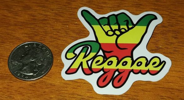 Bob Marley/Rasta/Reggae Sticker (#22)