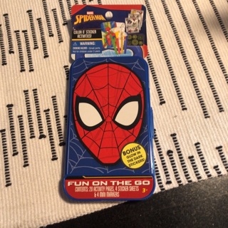 New Spider-Man Color and Sticker Activities