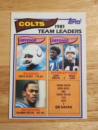 82 Topps Colts