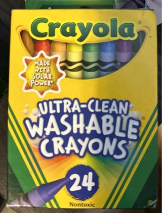 Crayola Washable Crayons 24 Pack