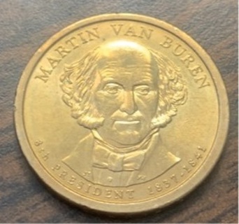 Martin Van Buren dollar 