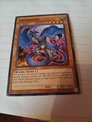 YU-GI-OH- LINDBLOOM- 1ST EDITION