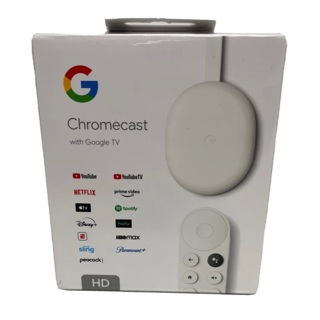 Chromecast with Google Tv HD - New & Sealed 