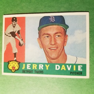 1960 - TOPPS BASEBALL CARD NO. 301 - JERRY DAVIE - TIGERS