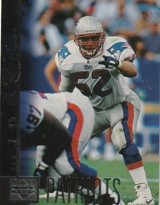 Collectable New England Patriots Football Card: 1997 Ted Johnson