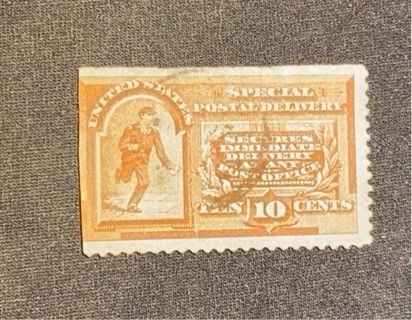 1885 TEN CENT SPECIAL DELIVERY STAMP 