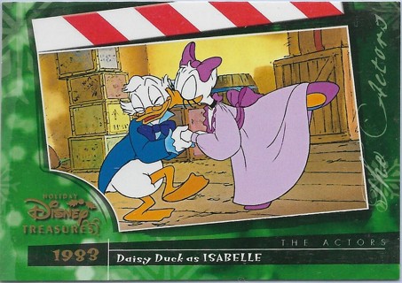 2004 Disney Holiday Treasures #HT29 Daisy Duck/ Isabelle