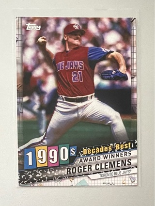 Roger Clemens insert