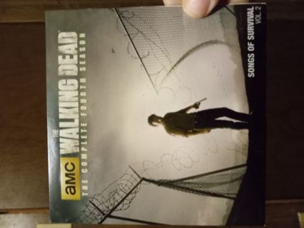 The walking dead fourth season music cd