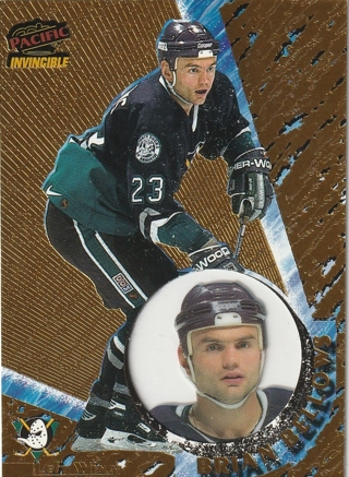 1997-98 Pacific Invincible Anaheim Ducks Hockey Card #1 Brian Bellows