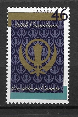 1999 CanadaSc1786 Sikh Canadian MNH