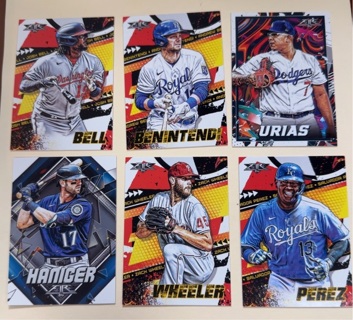 2022 Topps Fire baseball lot