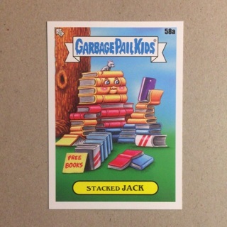 2022 Garbage Pail Kids Trading Card | STACKED JACK | Card # 58a