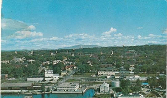 Vintage Used Postcard: d: 1961 Burlington, VT