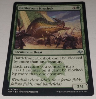 MTG ✨ Battlefront Krushok - (U) 125/185 Fate Reforged (FRF) ✨ Magic the Gathering (2015)