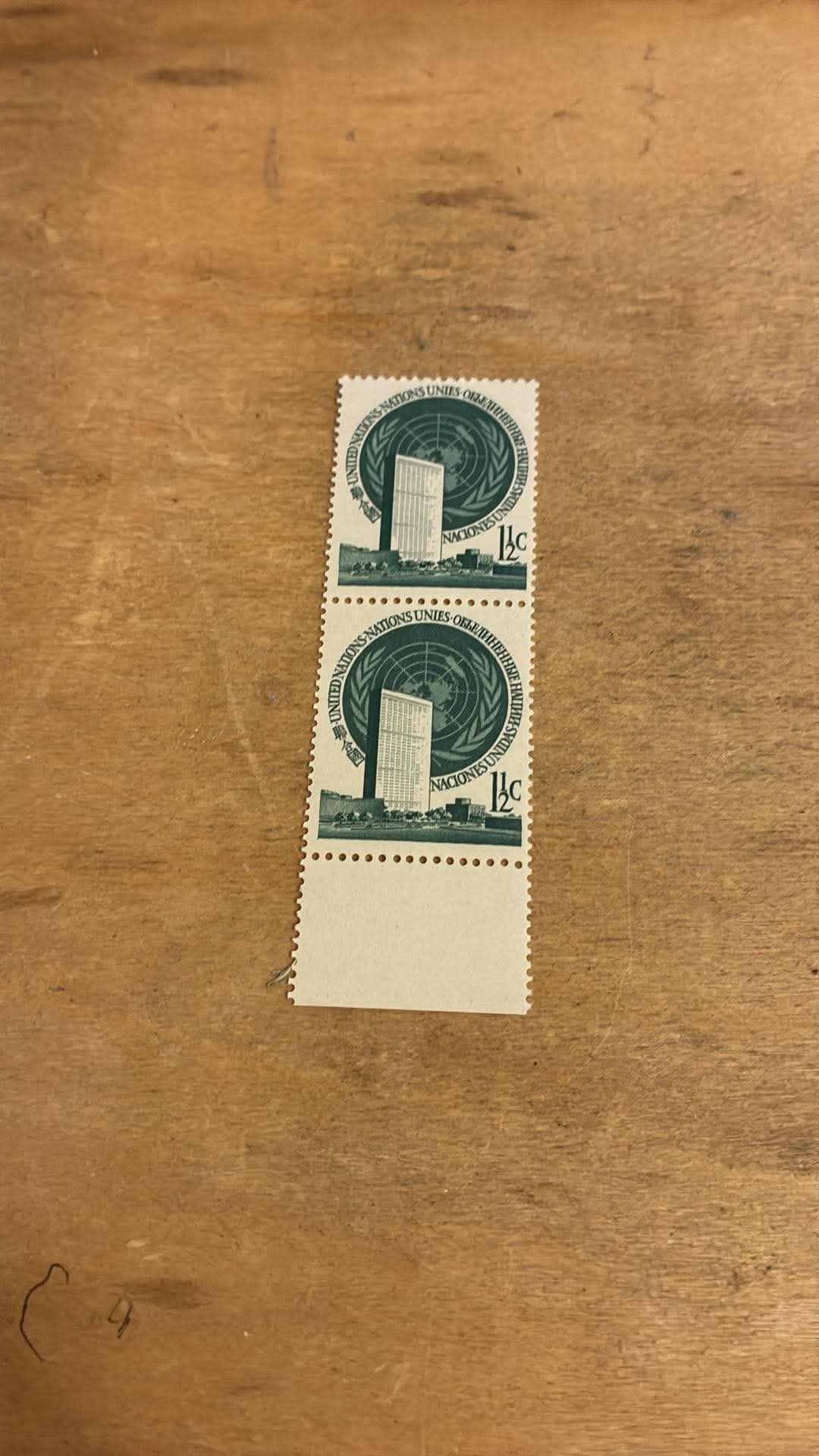 FREE: United Nations Stamp Strip #2