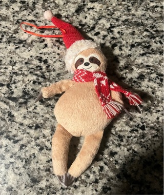 Sloth Ornament