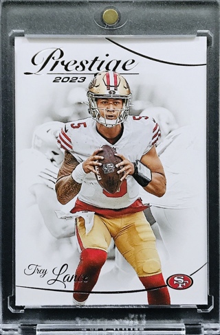 Trey Lance - 2023 Prestige #263 - San Francisco 49ers [AA129]