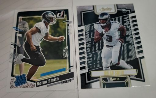 Nolan Smith rookie cards Philadelphia Eagles Georgia Bulldogs