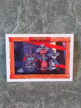 An American Tail Trading Card # 63