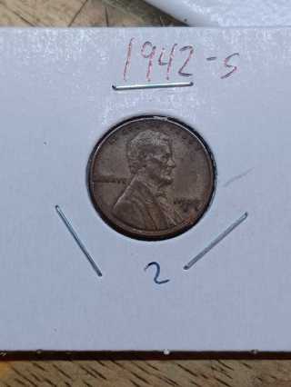 1942-S Lincoln Wheat Penny! 31.2
