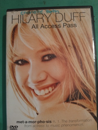 dvd hilary duff all access pass free shipping