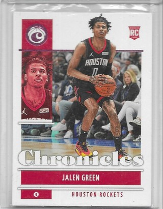 Jalen Green 2021-22 Chronicles Pink #49 