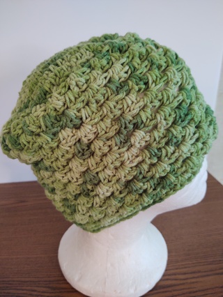 Hand Crocheted Cotton  Bucket Hat 