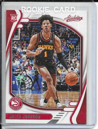 Jalen Johnson 2021-22 Chronicles Absolute #207 Rookie Card