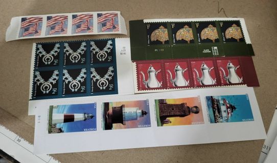 8 New Forever Stamps plus Fractional Stamps