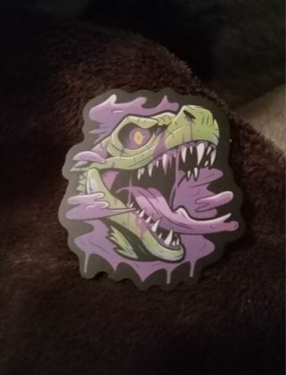 Dragon face sticker #13