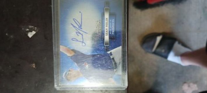 2012 Sean Nolin Autograph Prospect Card