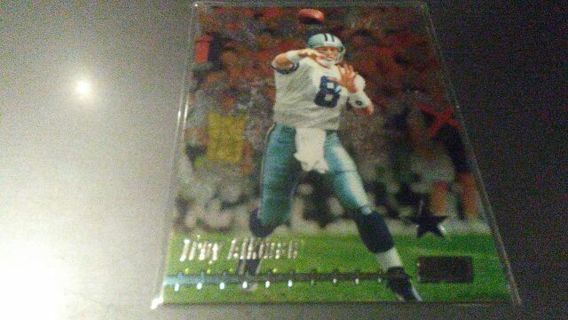 1999 STADIUM CLUB CHROME TROY AIKMAN DALLAS COWBOYS FOOTBALL CARD# 46