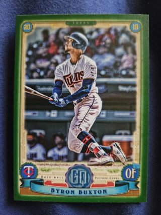 2019 Topps Gypsy Queen Green Byron Buxton
