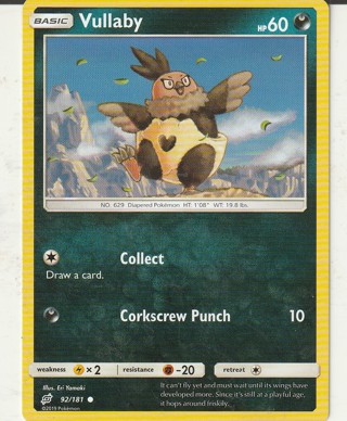 Pokemon Card: Vullaby