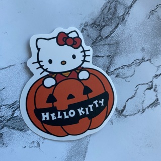 Hello Kitty Jack o Lantern Sticker