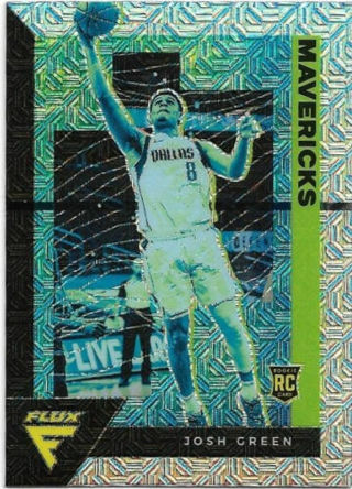 2020-21 FLUX JOSH GREEN SILVER MOJO PRIZM REFRACTOR ROOKIE CARD