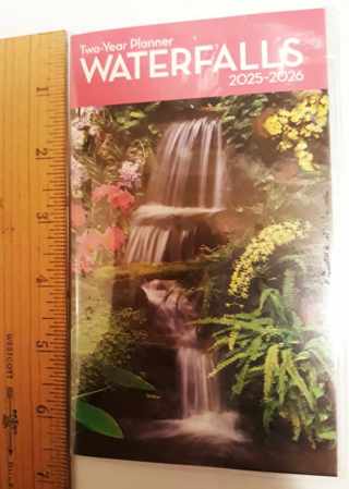 Waterfalls Purse/Pocket Calendar (2025/2026)