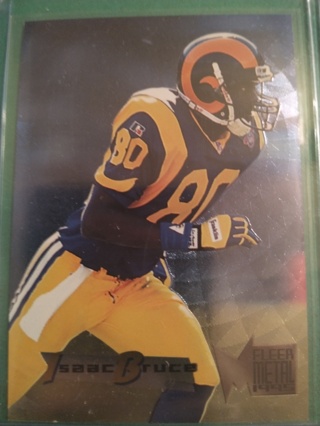 isaac bruce football card free shipping