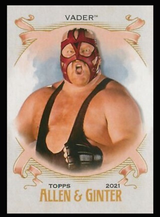 2021 Topps WWE Heritage - Vader Allen & Ginter Insert AG-29