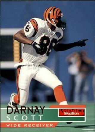 Tradingcard - 1995 SkyBox Impact #27 - Darnay Scott - Cincinnati Bengals