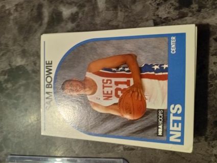 Sam Bowie 1989-90 Hoops New Jersey Nets