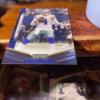 2019 panini playoff dak Prescott football card 