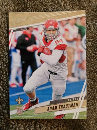 2020 Panini Prestige Rookie Adam Trautman