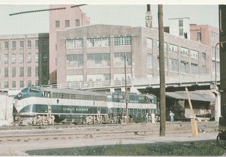 Vintage Unused Postcard: c: Georgia Railroad