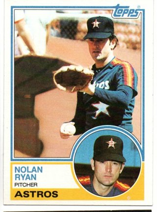 1983 Topps Nolan Ryan #360